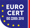 Eurocert EN ISO 22000: 2018